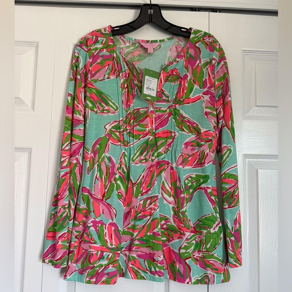 Lilly Pulitzer Floral Print Women's Top - Size S